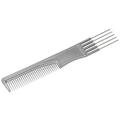 Изображение товара Расческа для волос HARIZMA h10655A для начёса, с вилкой