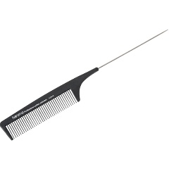 Изображение товара Расческа Harizma с металлическим хвостиком, (карбон)