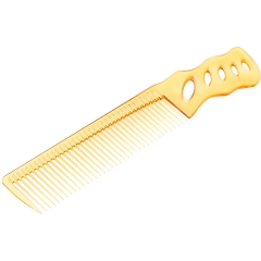 Изображение товара Расческа Y.S.PARK YS-238 для диагональной стрижки, янтарная