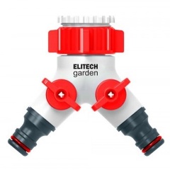 Изображение товара Распределитель 2-х канальный HF 005 ELITECH Garden
