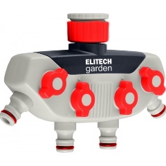 Изображение товара Распределитель 4-х канальный HF 002 ELITECH Garden