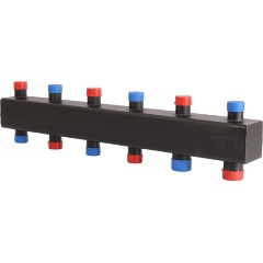 Изображение товара Коллектор распределительный ROMMER 3(5) отопительных контура 1х1 1/4"