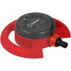 Изображение товара Распылитель стационарный GRINDA пластиковый на облегченной подставке, полив 64 м2