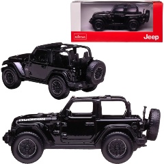 Изображение товара Машина металлическая RASTAR 59000B JEEP Wrangler Rubicon черный 1:43