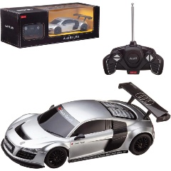 Изображение товара Машина на радиоуправлении RASTAR Audi R8, 1:18 серебро
