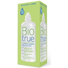 Изображение товара Раствор для контактных линз Bausch&Lomb BIOTRUE, 300 мл