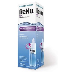 Изображение товара Раствор для контактных линз Bausch&Lomb ReNu MPS, 360 мл