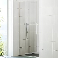 Изображение товара Душевая дверь Ravak Cool COSD1-90 X0VV70A00Z1 профиль Хром стекло Transparent