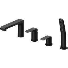 Изображение товара Смеситель на борт ванны Ravak FL 026.20 черный