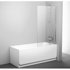 Изображение товара Шторка для ванны Ravak NVS1-80 блестящий + Transparent