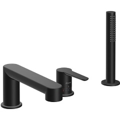 Изображение товара Смеситель на борт ванны Ravak PU 026.20 черный