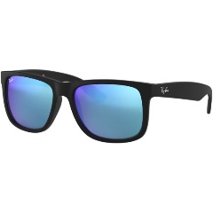 Изображение товара Очки солнцезащитные Ray-Ban 0RB4165F622/5558 черные синяя линза мужские стильные