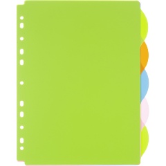 Изображение товара Разделитель листов А4+ 5л., полукруг, Attache Selection