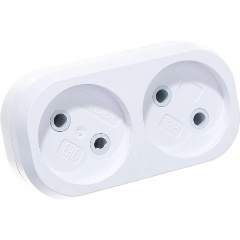 Изображение товара Разветвитель UNIversal 2-м без заземл. 10А плоский, А202