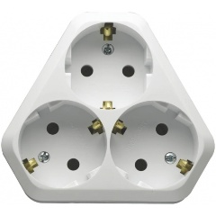 Изображение товара Разветвитель Makel 3-м с заземл. (NEW), 10001204