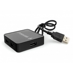Изображение товара Разветвитель Gembird HUB USB2.0, 4-port, черный