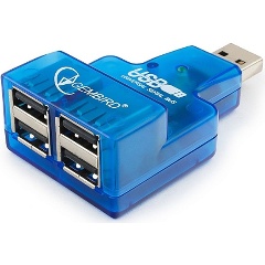 Изображение товара Разветвитель Gembird HUB USB2.0 Mini 4-port