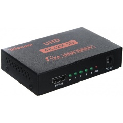 Изображение товара Разветвитель HDMI 1=>4 4k@30 HZ Telecom <TTS7005>