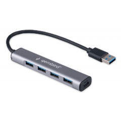 Изображение товара Разветвитель USB3.1 Gembird UHB-C484 4 порта, алюминий