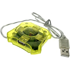 Изображение товара Разветвитель USB Espada Eh420, желтый