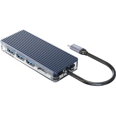 Изображение товара Разветвитель USB Orico WB-8P (серый)