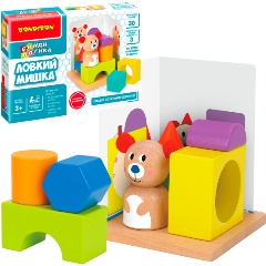 Изображение товара Настольная развивающая игра BONDIBON ВВ5374 БондиЛогика. Ловкий Мишка