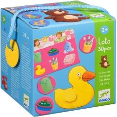 Изображение товара Развивающая игра DJECO 08121 Лото Дом