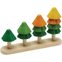 Изображение товара Развивающая игрушка PLAN TOYS 5403 Пирамидка Дерево