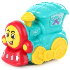 Изображение товара Развивающая игрушка УТИ ПУТИ 83742 Паровозик инерционный зелёный