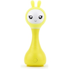 Изображение товара Интерактивная обучающая музыкальная игрушка ALILO R1 Умный зайка c распознаванием цветов, жёлтый