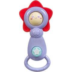 Изображение товара Развивающая погремушка BONDIBON ВВ3213 СОЛНЫШКО В ЗВЕЗДЕ для малышей 6 мес+ яркая и безопасная