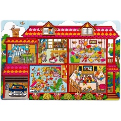 Изображение товара Развивающий коврик BABYONO 1156 Мир животных Пазл