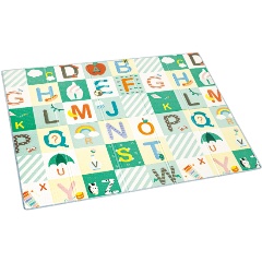 Изображение товара Развивающий детский складной коврик HAPE с алфавитом 177x146 см
