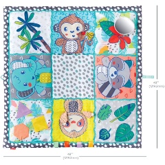 Изображение товара Развивающий коврик Infantino 313037 Большой Ленивец 121x121 см