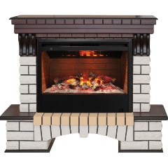 Изображение товара Электрокамин RealFlame Country 26 AO с 3D очагом Helios 26