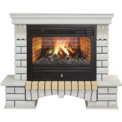 Изображение товара Электрокамин RealFlame Country 26 WT с очагом 3D Novara 26 стиль кантри