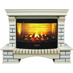 Изображение товара Электрокамин RealFlame Country 33 WT с очагом 3D Firestar 33