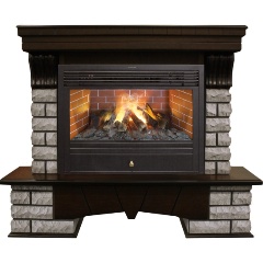 Изображение товара Электрокамин RealFlame Country Rock 26 с очагом 3D Novara 26