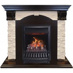 Изображение товара Электрокамин RealFlame Dublin LUX STD/EUG/24 AO (DN) с очагом 3D Oregan