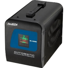 Изображение товара Автоматический стабилизатор напряжения REDBO RS-5000D однофазный
