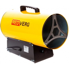 Изображение товара Газовый воздухонагреватель RedVerg RD-GH33 мощностью 33000 Вт