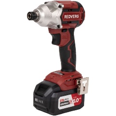 Изображение товара Винтоверт аккумуляторный ударный бесщеточный REDVERG RD-IDR18BLK/U