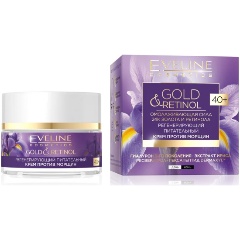 Изображение товара Регенерирующий питательный крем для лица EVELINE GOLD & RETINOL против морщин, 40+, 50мл