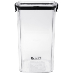 Изображение товара Контейнер Regent Inox Linea Desco для сыпучих продуктов, 1.3 л, пластик (93-DE-CA-30-1300)