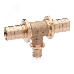 Изображение товара Тройник Rehau RAUTITAN PLATINUM RX 25, 20, 25, бронза
