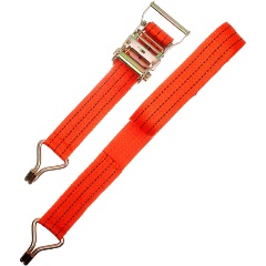 Изображение товара Ремень крепления груза РЕМОКОЛОР с крюками с храповым механизмом 135мм, 0,05x8м, 62-5-123