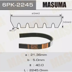 Изображение товара Ремень поликлиновый MASUMA 6PK 2245