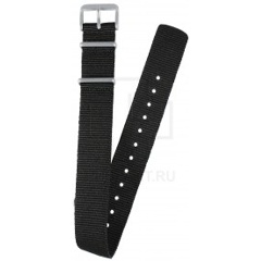 Изображение товара Ремешок SEIKO L0LL016J0 черный текстильный для часов