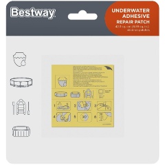 Изображение товара Ремонтный набор Bestway водостойкий (10 ПВХ заплаток) (62091)