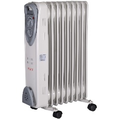 Изображение товара Масляный радиатор Ресанта ОМ-9А 2 кВт для обогрева помещений